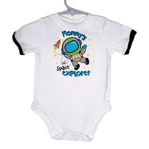 Garanimals Onesies, color: white, size: 6-9 M